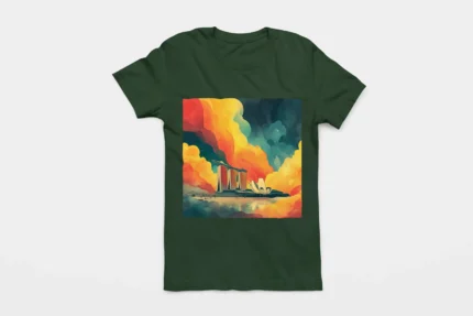 T-shirt SINGAPOUR (#008) – Image 11