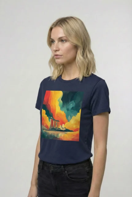 T-shirt SINGAPOUR (#008) – Image 18