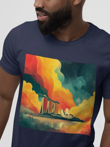 T-shirt SINGAPOUR (#008) – Image 20