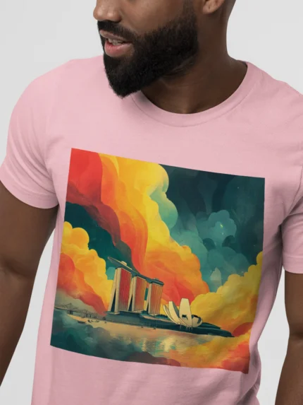 T-shirt SINGAPOUR (#008) – Image 25