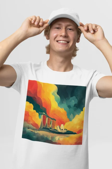 T-shirt SINGAPOUR (#008) – Image 29