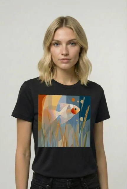 T-shirt ANGELFISH POISSON ANGE (#009) – Image 2
