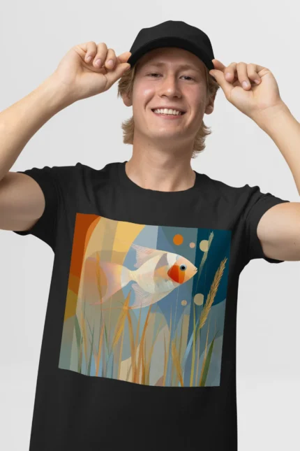 T-shirt ANGELFISH POISSON ANGE (#009) – Image 4