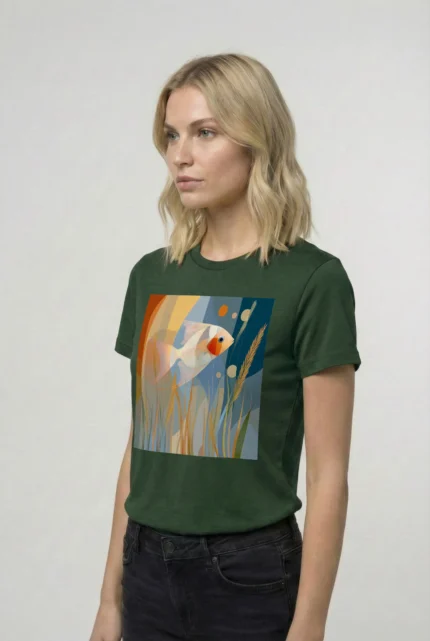 T-shirt ANGELFISH POISSON ANGE (#009) – Image 13