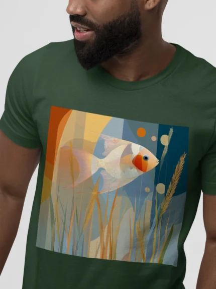 T-shirt ANGELFISH POISSON ANGE (#009) – Image 15