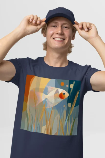T-shirt ANGELFISH POISSON ANGE (#009) – Image 19
