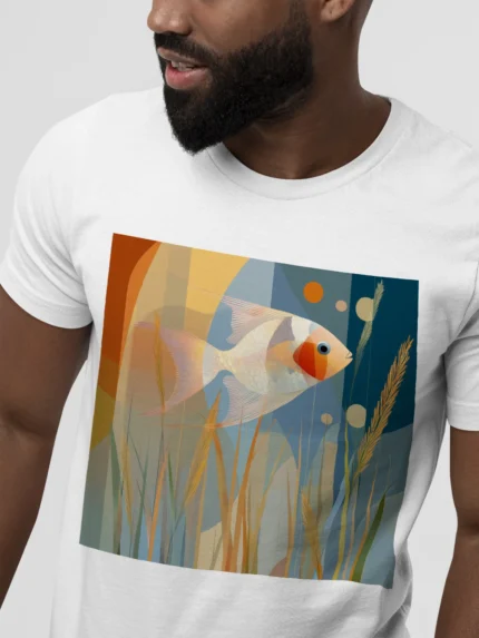 T-shirt ANGELFISH POISSON ANGE (#009) – Image 30