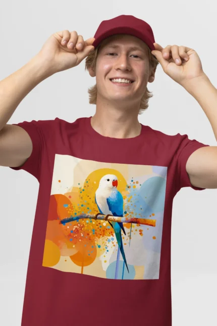 T-shirt BUDGERIGAR (#009) – Image 9
