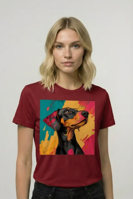 T-shirt DACHSHUND (#009) – Image 7