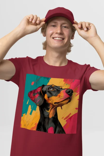 T-shirt DACHSHUND (#009) – Image 9