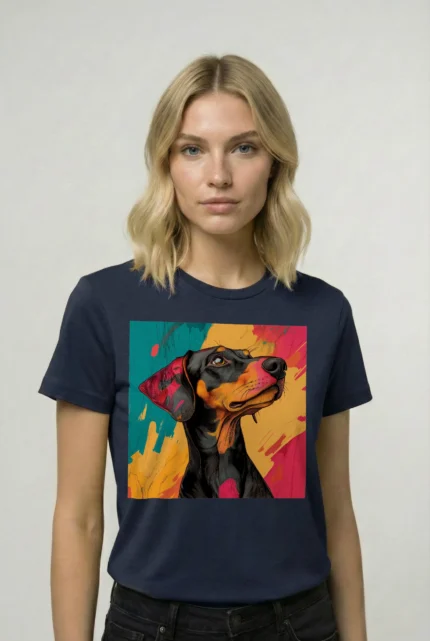 T-shirt DACHSHUND (#009) – Image 17