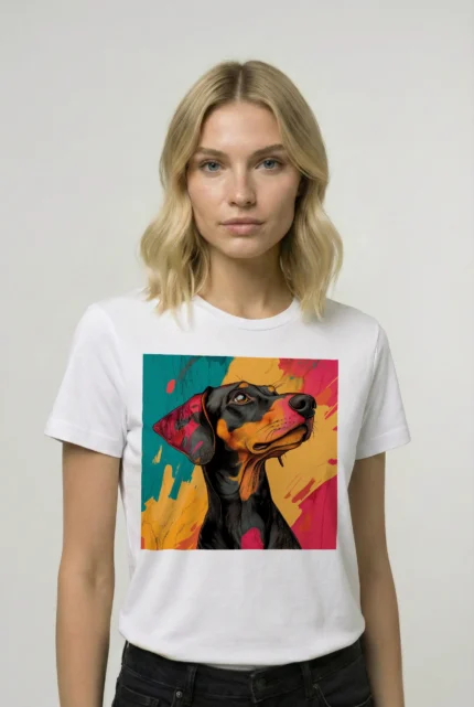 T-shirt DACHSHUND (#009) – Image 27
