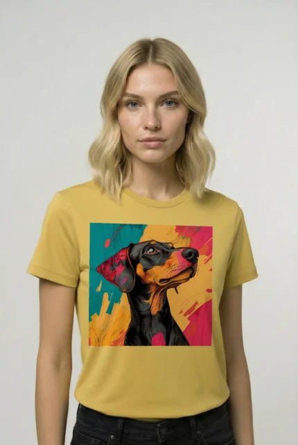 T-shirt DACHSHUND (#009) – Image 32