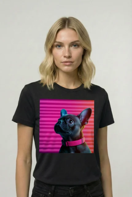 T-shirt FRENCH BULLDOG (#009) – Image 2