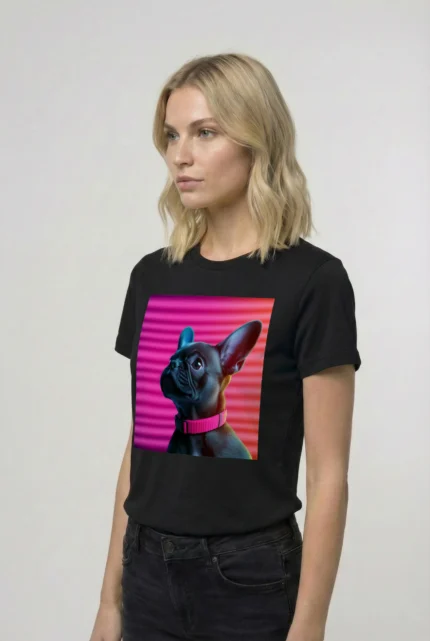 T-shirt FRENCH BULLDOG (#009) – Image 3