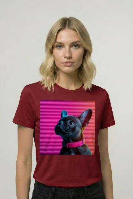T-shirt FRENCH BULLDOG (#009) – Image 7