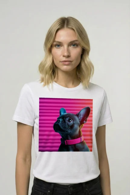 T-shirt FRENCH BULLDOG (#009) – Image 27