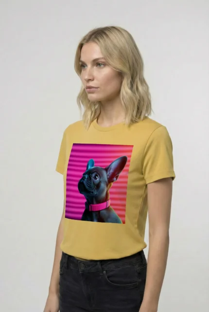 T-shirt FRENCH BULLDOG (#009) – Image 33