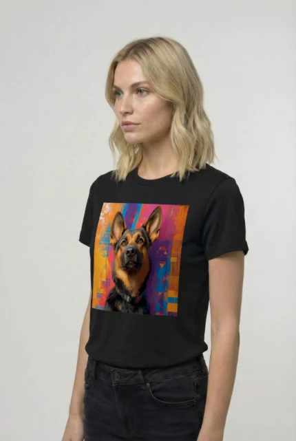 T-shirt GERMAN SHEPHERD (#009) – Image 3