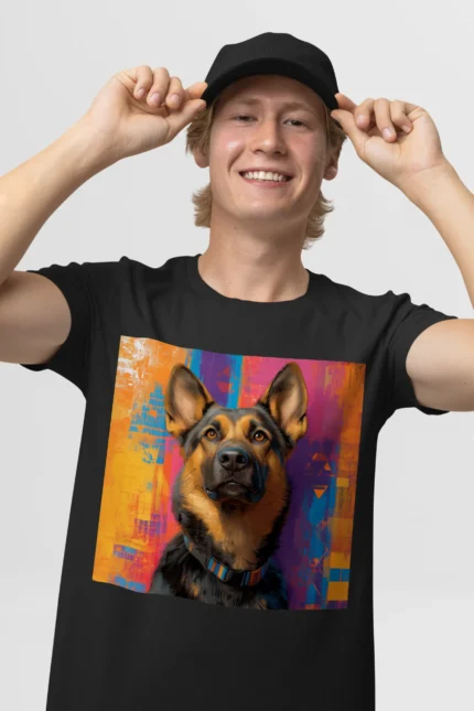 T-shirt GERMAN SHEPHERD (#009) – Image 4