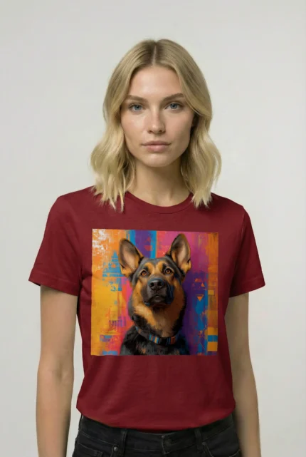 T-shirt GERMAN SHEPHERD (#009) – Image 7