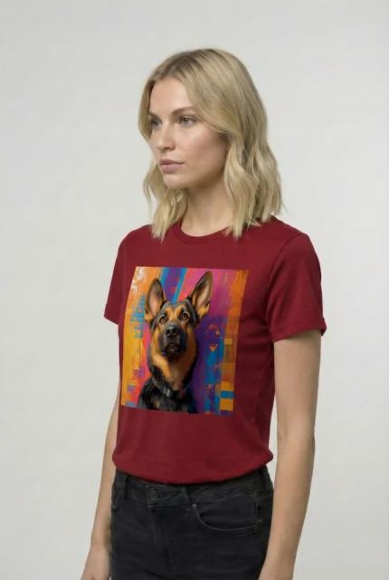 T-shirt GERMAN SHEPHERD (#009) – Image 8