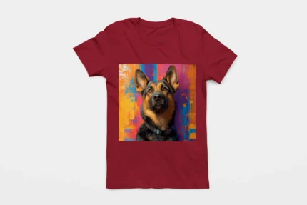 T-shirt GERMAN SHEPHERD (#009) – Image 6
