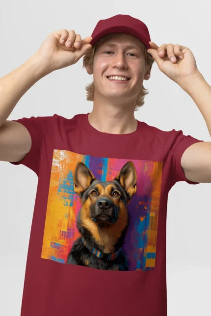 T-shirt GERMAN SHEPHERD (#009) – Image 9