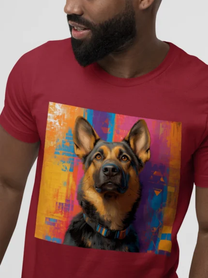 T-shirt GERMAN SHEPHERD (#009) – Image 10