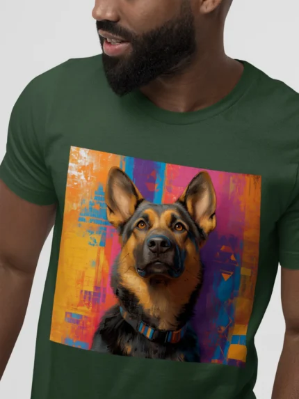 T-shirt GERMAN SHEPHERD (#009) – Image 15