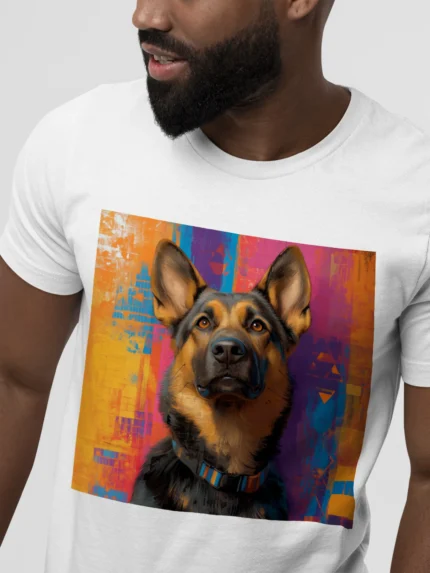T-shirt GERMAN SHEPHERD (#009) – Image 30