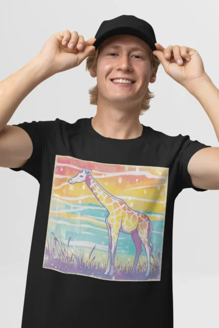 T-shirt GIRAFFE (#009) – Image 4