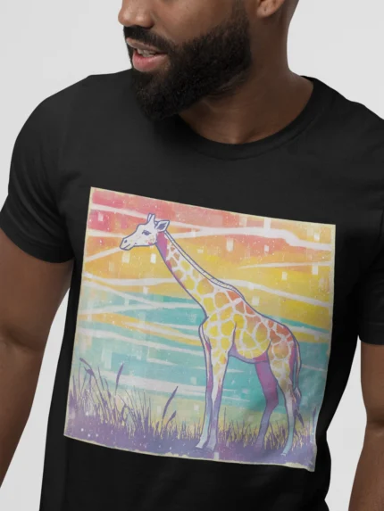 T-shirt GIRAFFE (#009) – Image 5