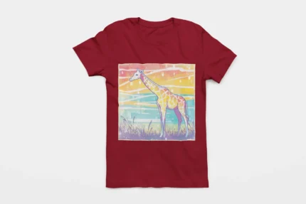 T-shirt GIRAFFE (#009) – Image 6