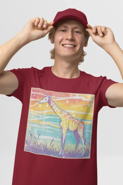 T-shirt GIRAFFE (#009) – Image 9