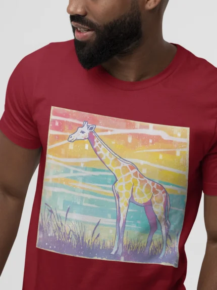 T-shirt GIRAFFE (#009) – Image 10