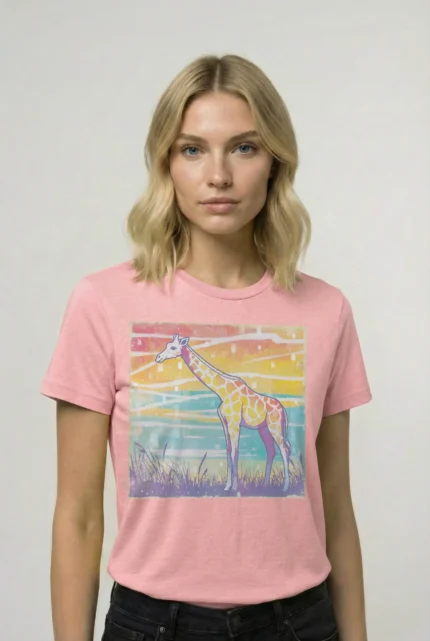 T-shirt GIRAFFE (#009) – Image 22