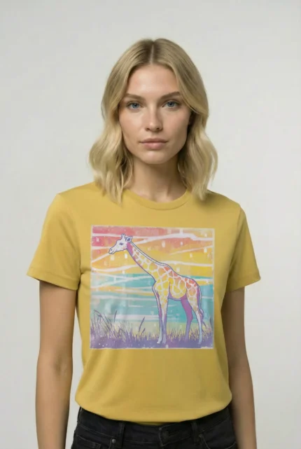 T-shirt GIRAFFE (#009) – Image 32
