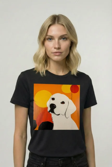 T-shirt GOLDEN RETRIEVER (#009) – Image 2