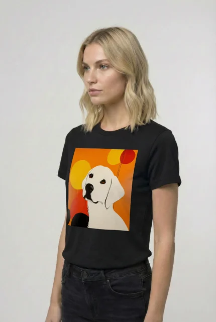 T-shirt GOLDEN RETRIEVER (#009) – Image 3