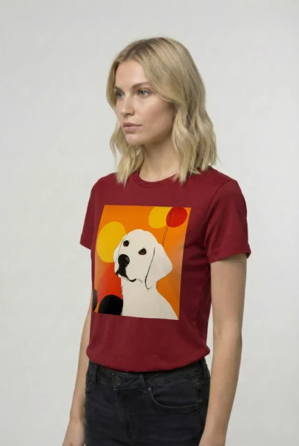 T-shirt GOLDEN RETRIEVER (#009) – Image 8
