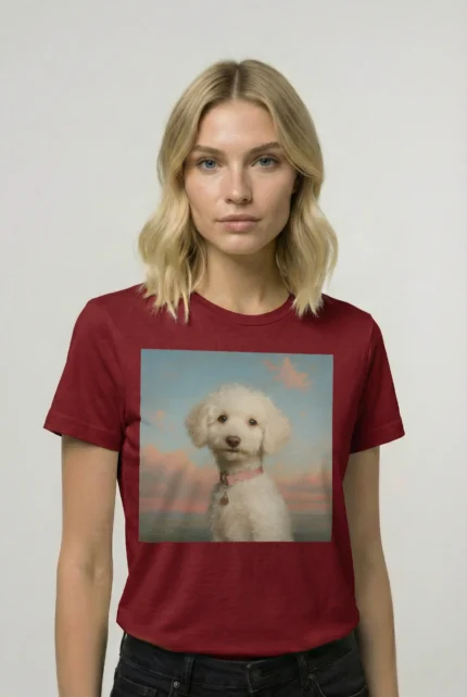 T-shirt POODLE (#009) – Image 7