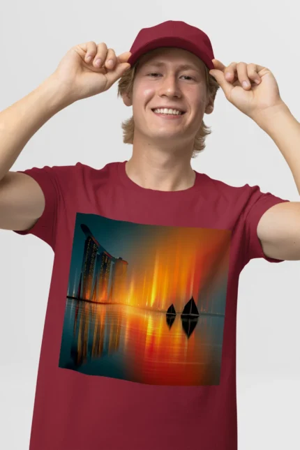 T-shirt SINGAPOUR (#009) – Image 9