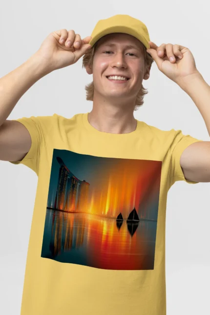 T-shirt SINGAPOUR (#009) – Image 34