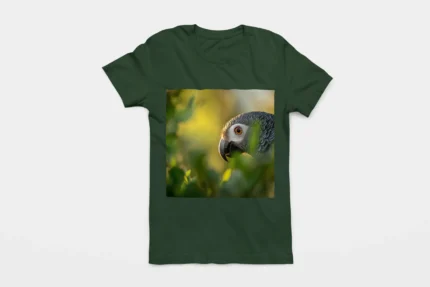 T-shirt AFRICAN GREY PARROT (#010) – Image 11