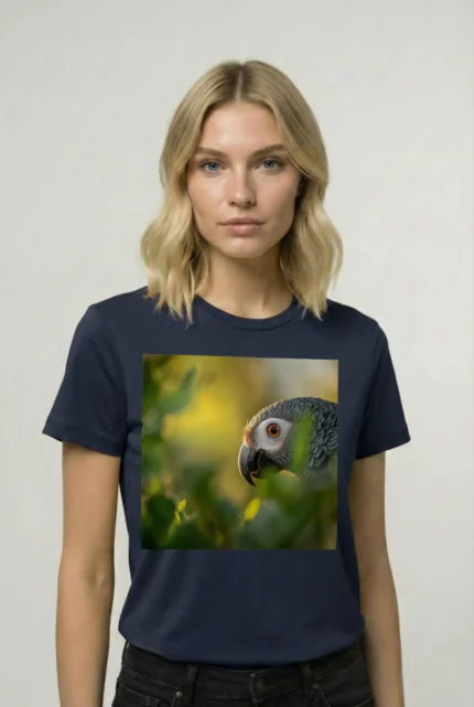 T-shirt AFRICAN GREY PARROT (#010) – Image 17