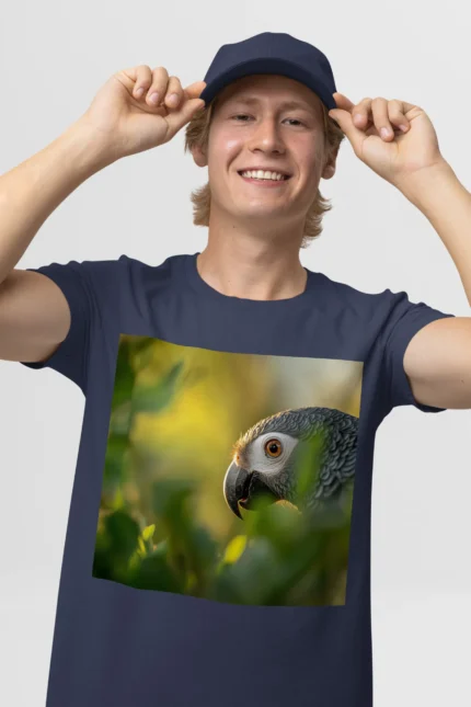 T-shirt AFRICAN GREY PARROT (#010) – Image 19