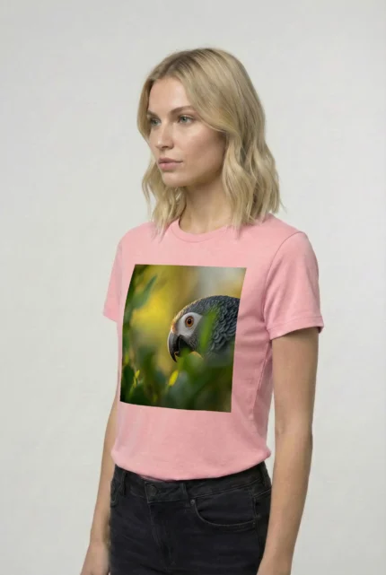 T-shirt AFRICAN GREY PARROT (#010) – Image 23