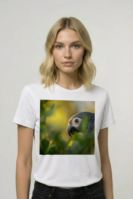 T-shirt AFRICAN GREY PARROT (#010) – Image 27