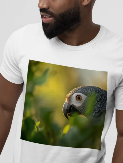 T-shirt AFRICAN GREY PARROT (#010) – Image 30